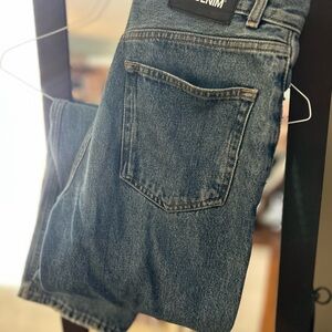 Dr. Denim Straight Leg Blue Jeans